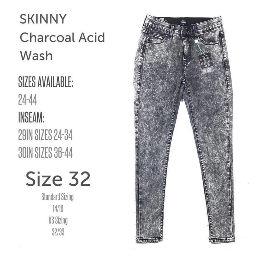 LuLaRoe 32 Acid Wash Denim